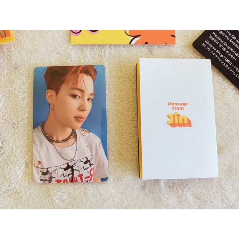 Unsealed Bts Butter Album Cream With Jimin Photocard On Hand Shopee Philippines