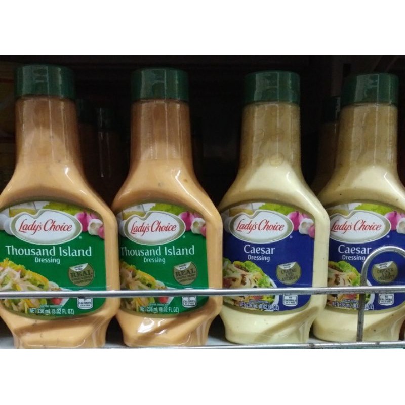 Lady's Choice Ceasar/Thousand Island Dressing 236 ml | Shopee Philippines