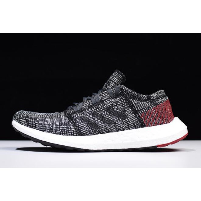 adidas Pure Boost GO Carbon/Black-Red-White AH2323 | Shopee Philippines