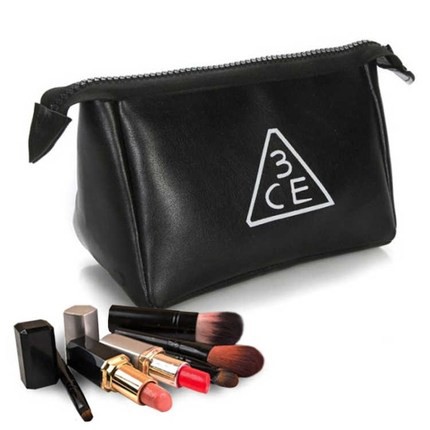 large square makeup bag