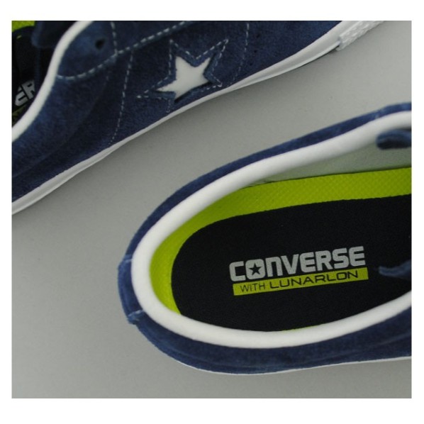 Converse One Star Navy/White with Lunarlon | Shopee Philippines