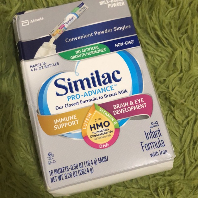 similac formula packets