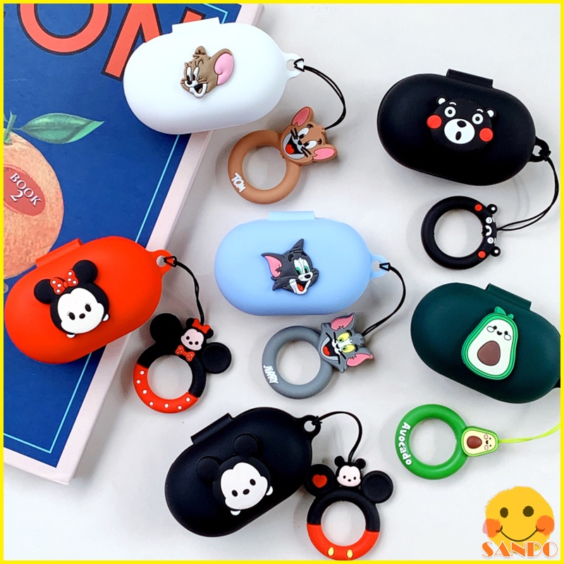 OPPO Enco Buds Bluetooth Earphones Cartoons Protective shell soft