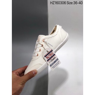 ladies white canvas trainers