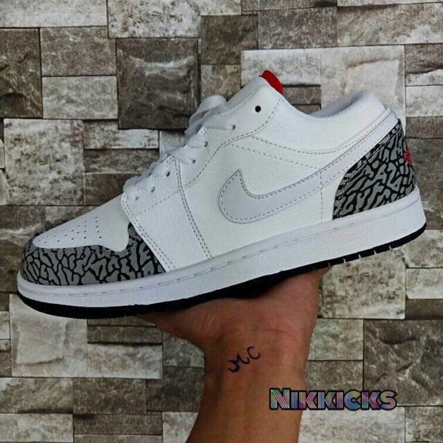 aj1 white cement