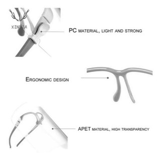 Face Shield Transparent Protective Isolation Mask | Anti-fog, Anti-oil Splatter, Windproof #6