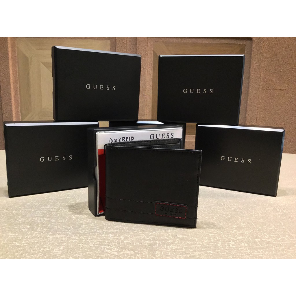 Authentic Brandnew (ON SALE) Guess Leather Billfold Wallets Shopee