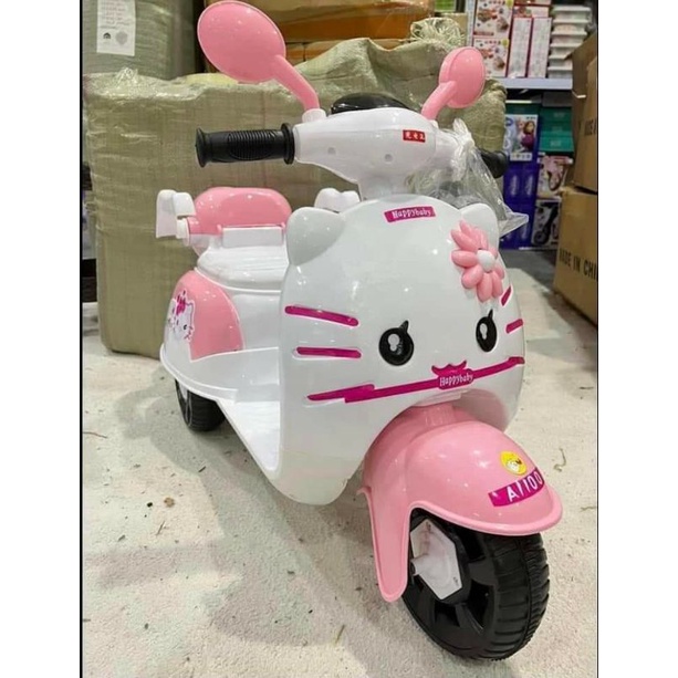 Electric hello kitty motor bike for kids Shopee Philippines