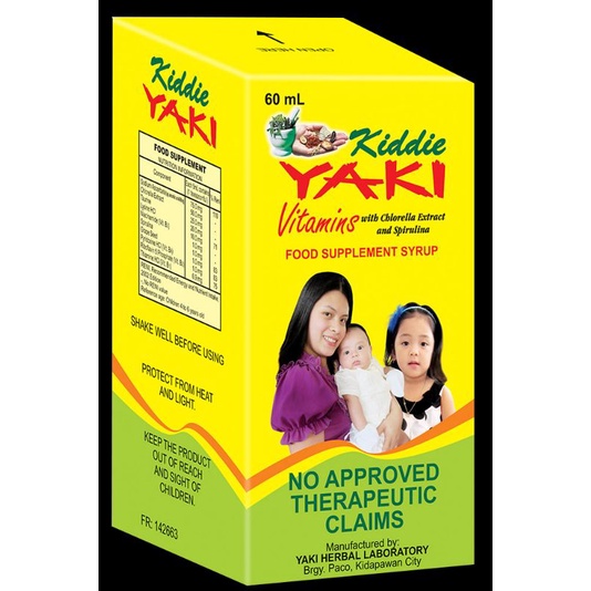 Kiddie Yaki Vitamins 60ml Shopee Philippines