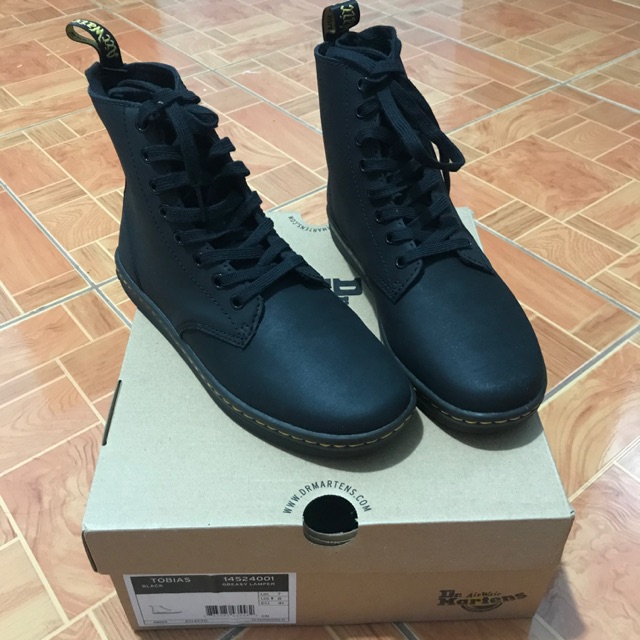 dr martens tobias greasy boots