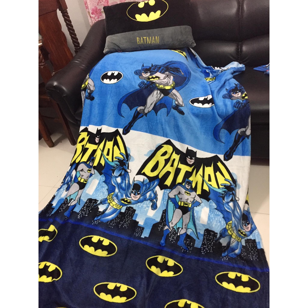 Batman Blanket - Polyester fiber | Shopee Philippines