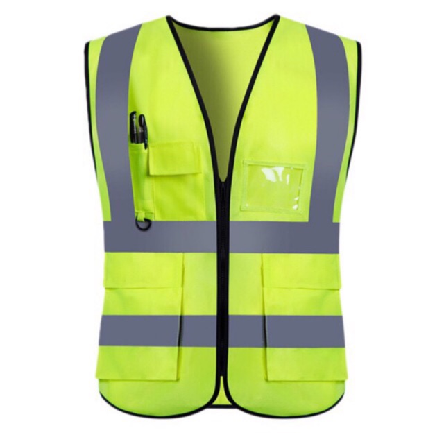 [COD]High Visibility Safety Reflective Vest Warning Waistcoat | Shopee ...