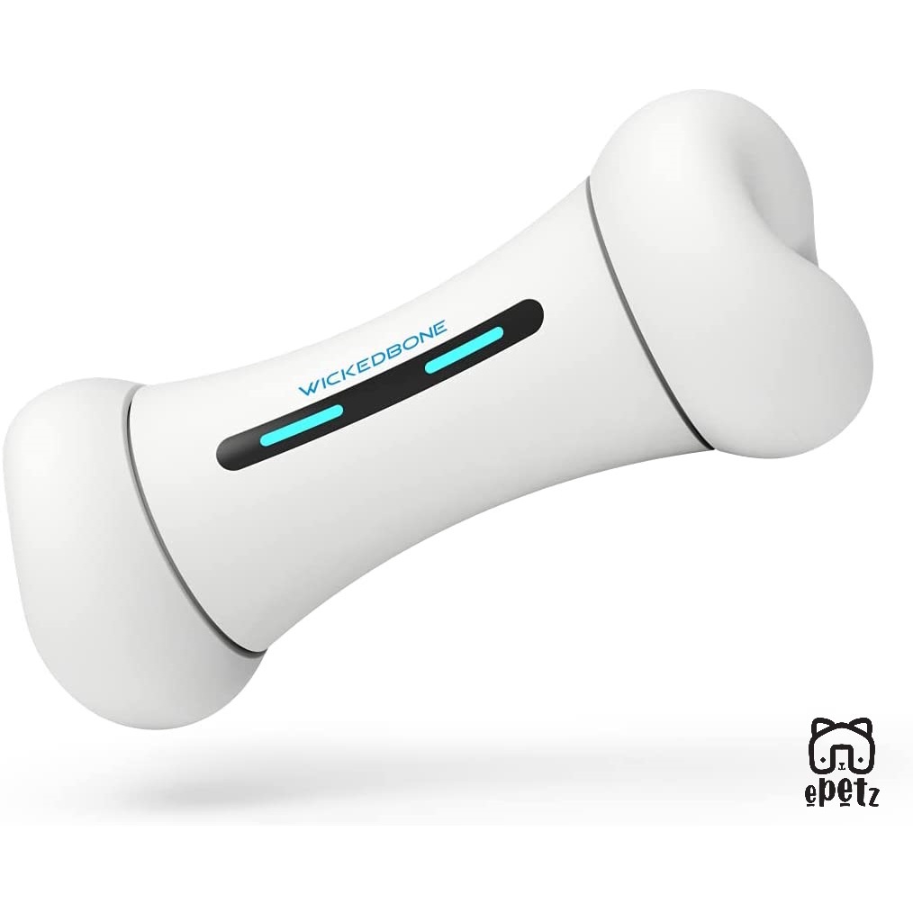 Cheerble Wickedbone Smart Bone Automatic Toy for Dogs, Interactive Robotic Electronic Dog Toys