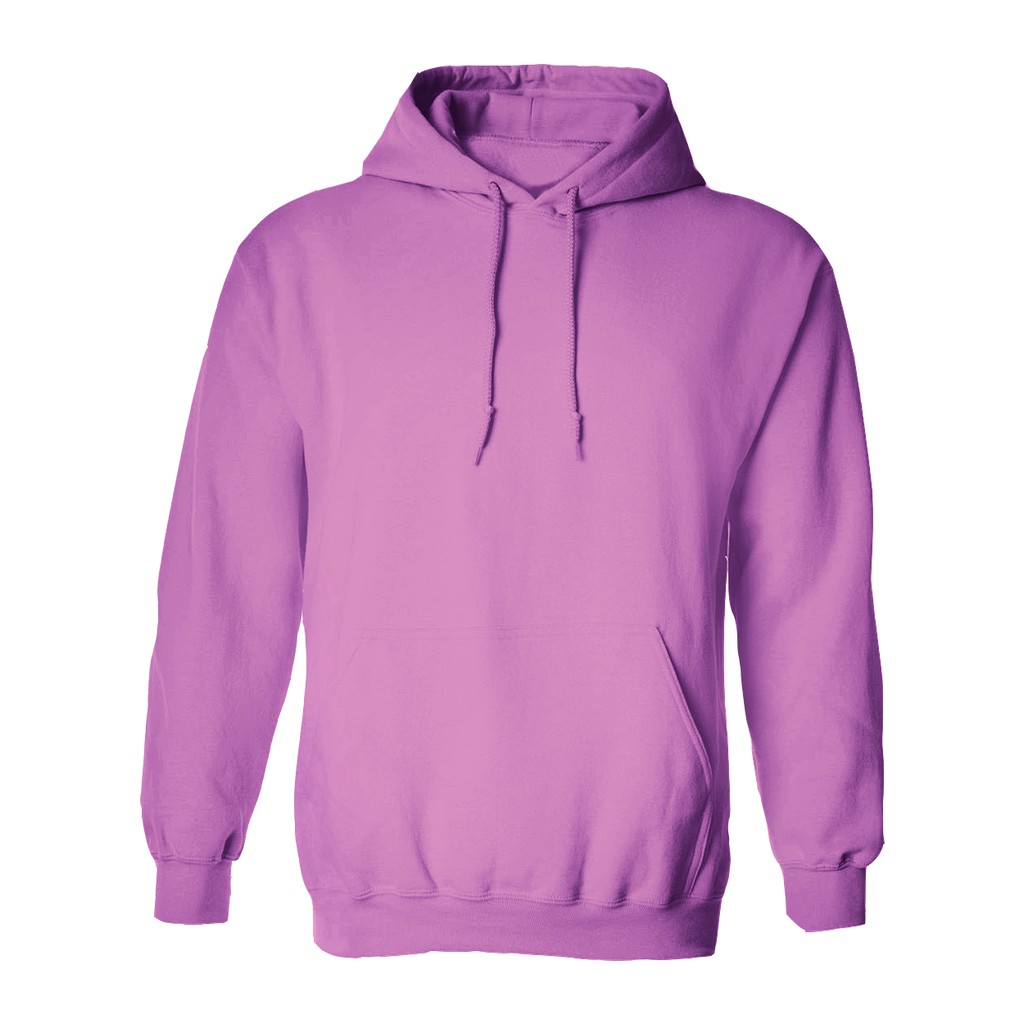 plain baby pink hoodie