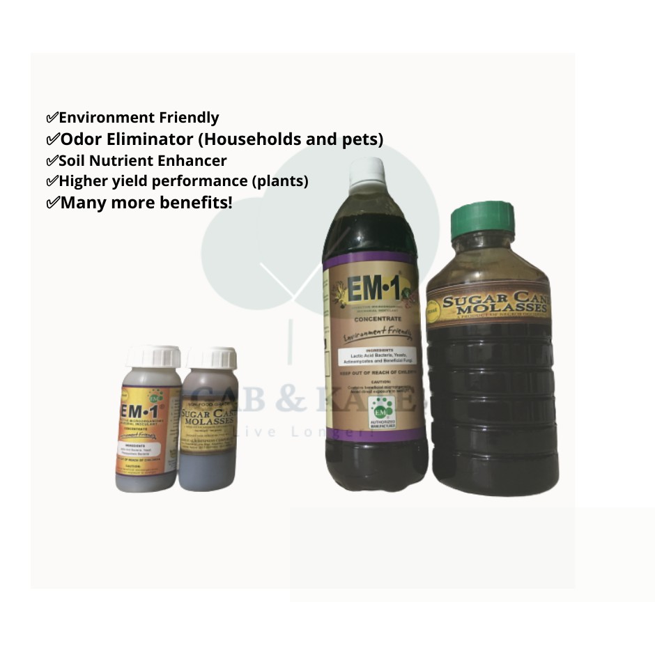 [COD] Onhand EM1 & Sugar Cane Molasses Organic Fertilizer for Plants