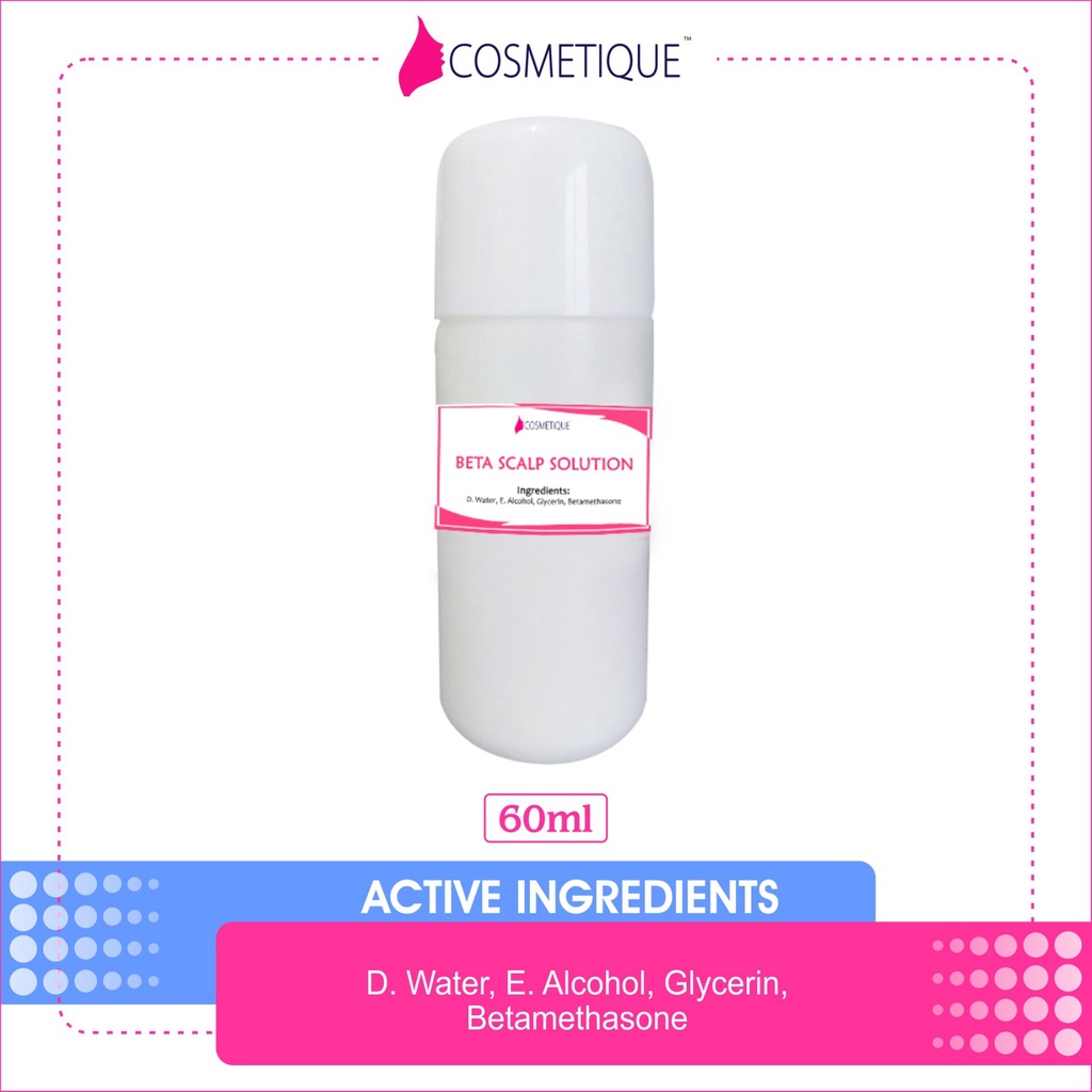 60ml Beta Scalp Solution 0.1 Hair Grower Solution for Thinning Hair