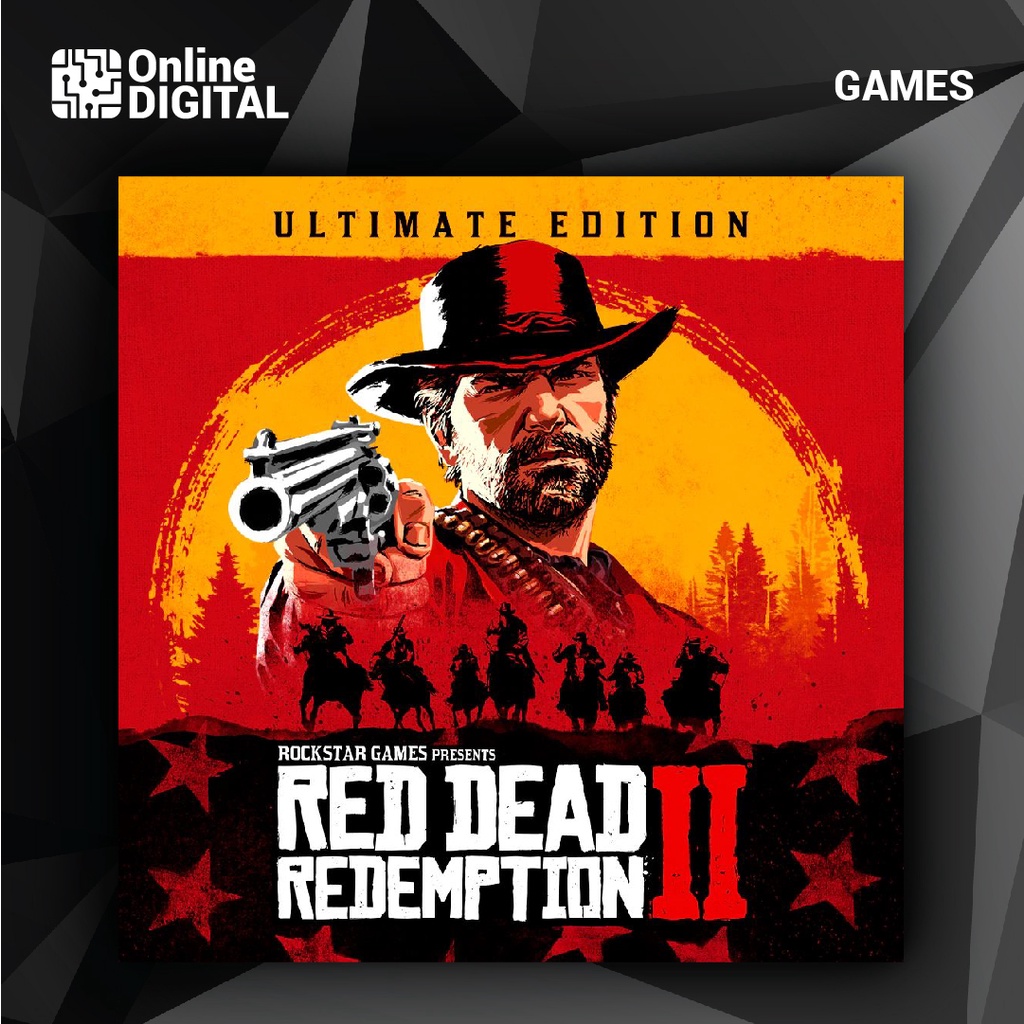 Red Dead Redemption 2 Ultimate Edition RDD 2 PC Game DVD Shopee