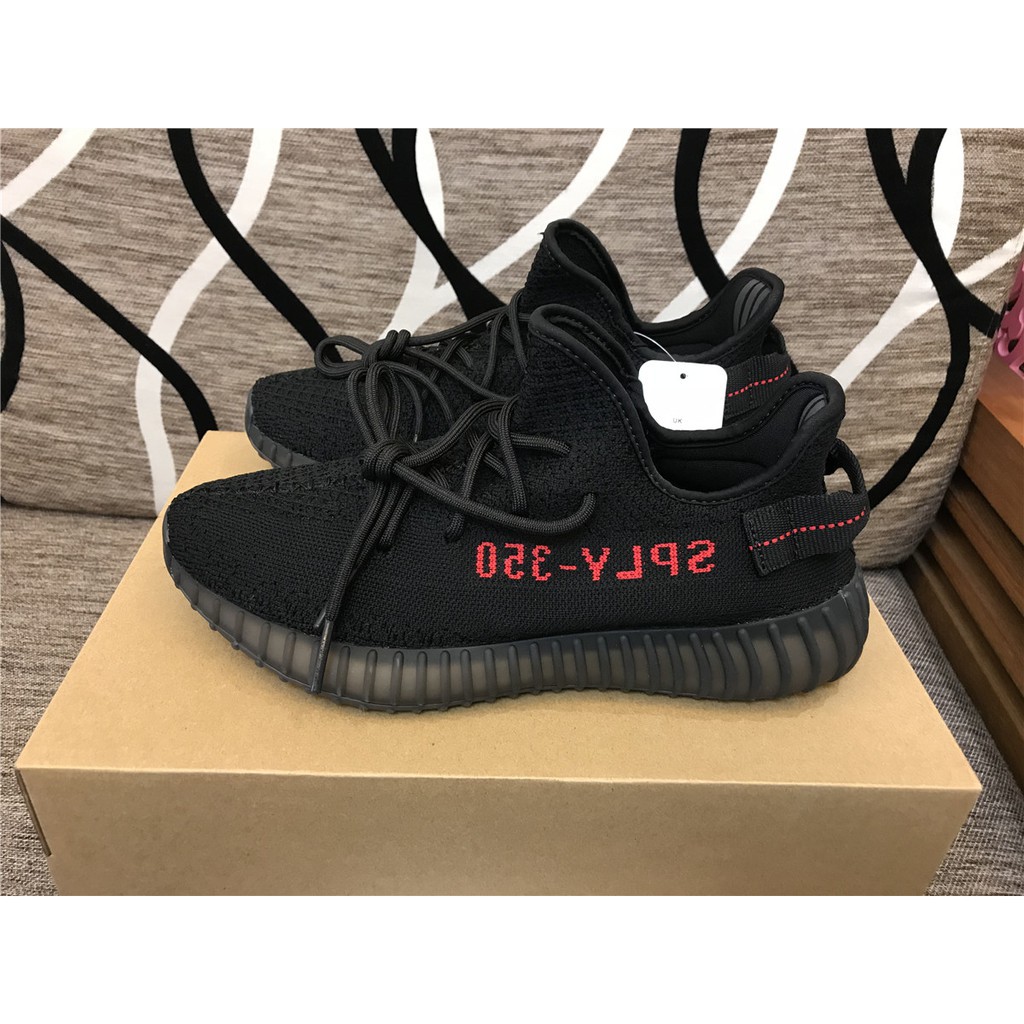 adidas yeezy boost 350 vz black red mens style