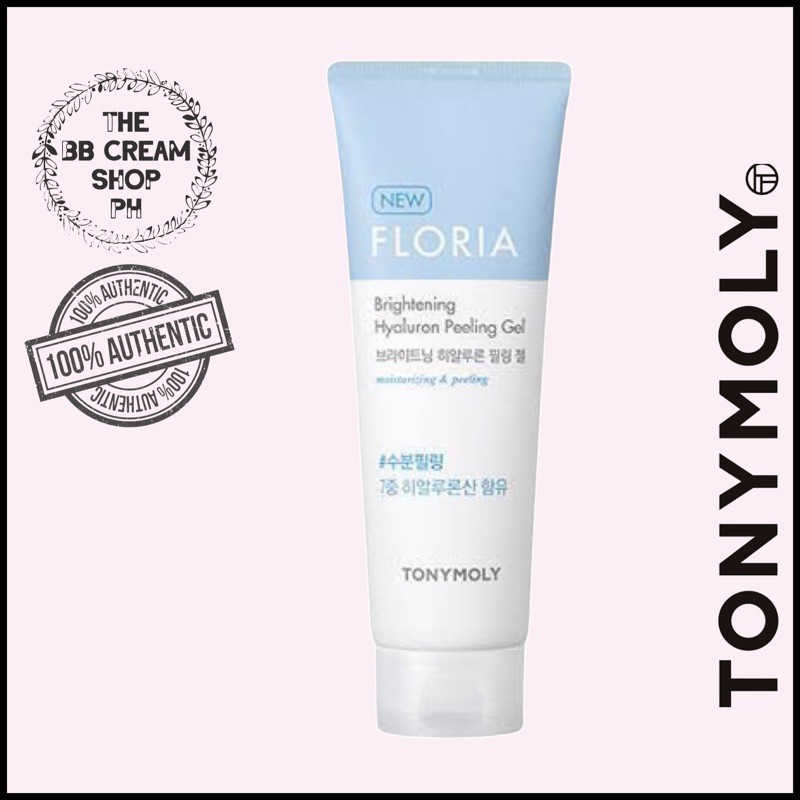 TONYMOLY Floria Brightening Hyaluron Peeling Gel 170ml Shopee Philippines
