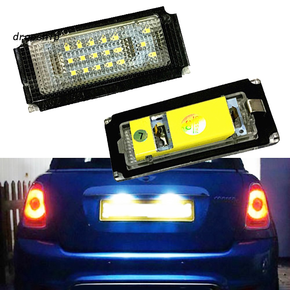 mini number plate light