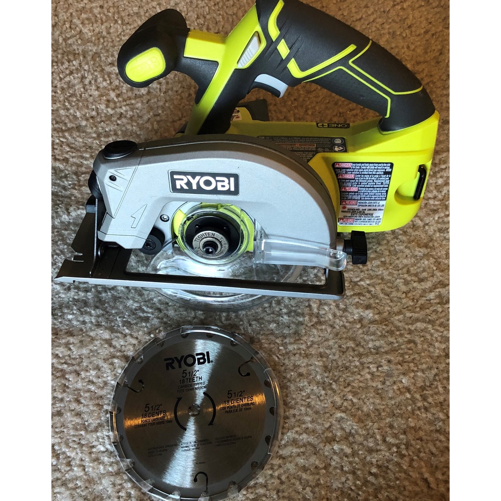 Ryobi Tools P505 18V ONE+ 51/2" Cordless Circular Saw, Tool Only. No