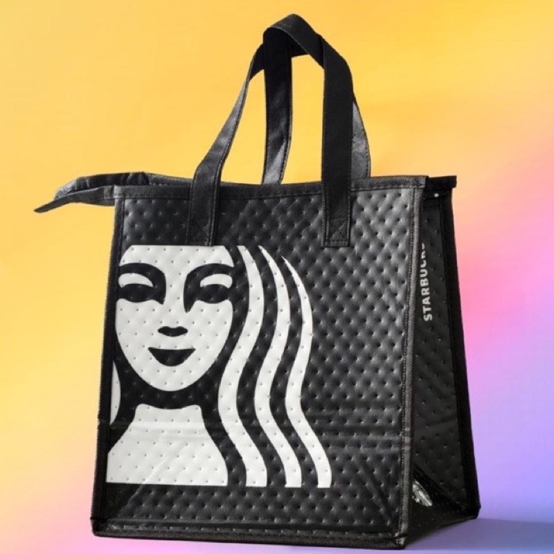 Starbucks Tote Bag Starbucks Thermal Bag Black Edition Shopee Philippines 0181