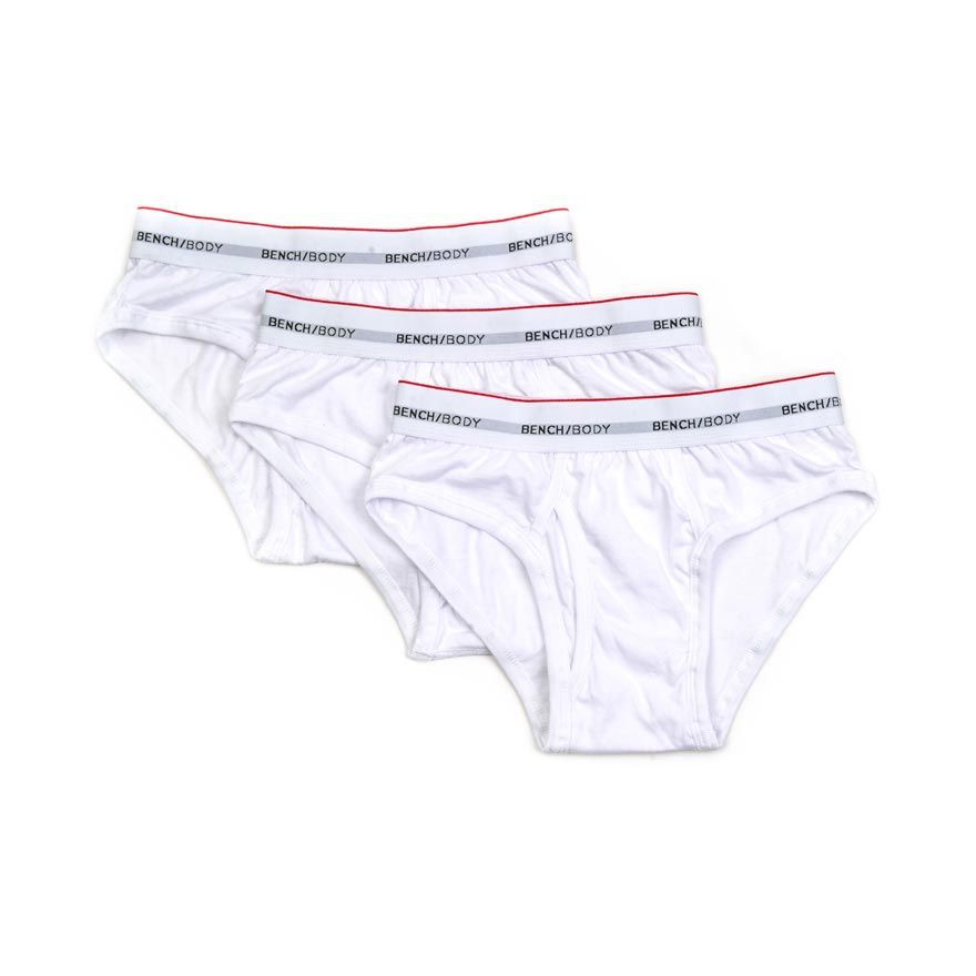 BENCH/ 3in1 Pack Classic Brief White Shopee Philippines