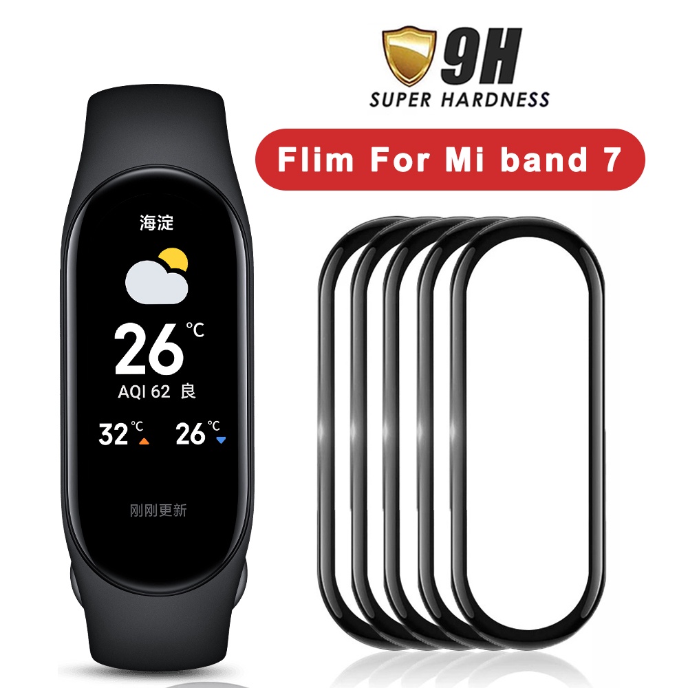 Xiaomi Mi Smart Band 7 Screen Protector Soft Tempered Glass Curved Screen  Film for Mi Band 6 5 4 | Shopee Philippines