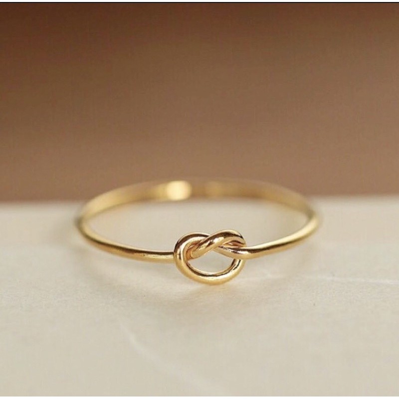 Knot Promise Rings (Knotted) Shopee Philippines