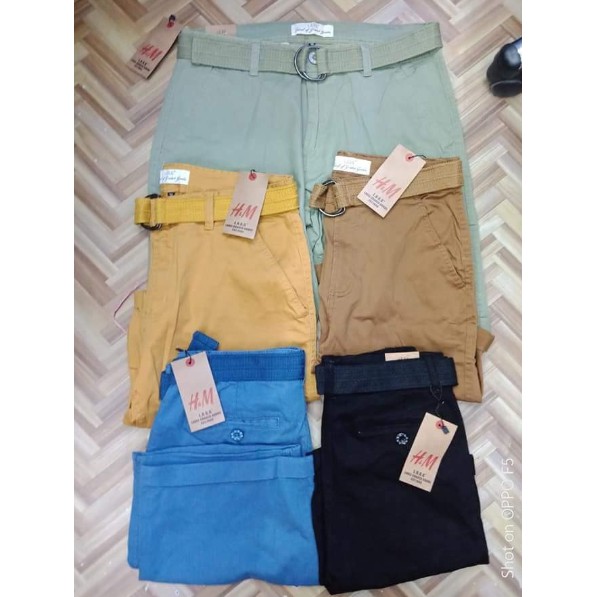 h and m cargo shorts