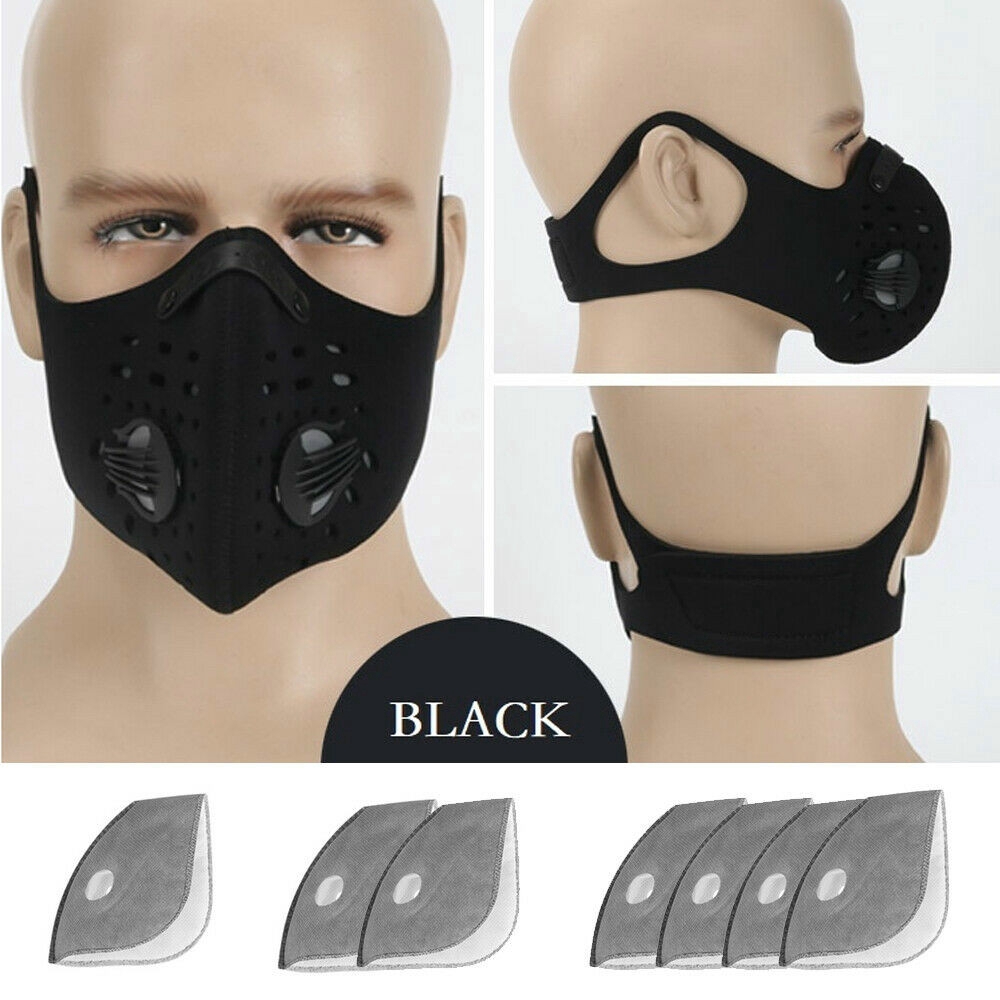 Download 43+ Anti-Pollution Face Mask With Exhalation Valve Front ...