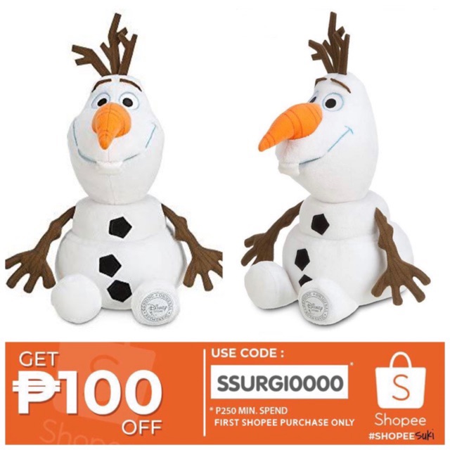 olaf stuffed toy