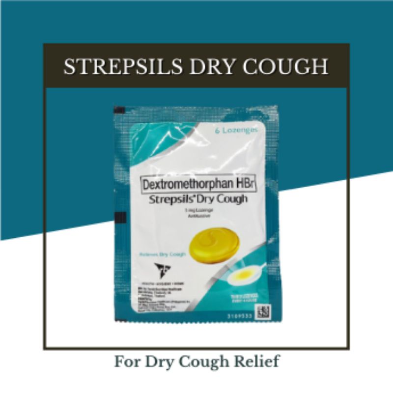 Strepsils Dry Cough Lozenges by 6's Shopee Philippines