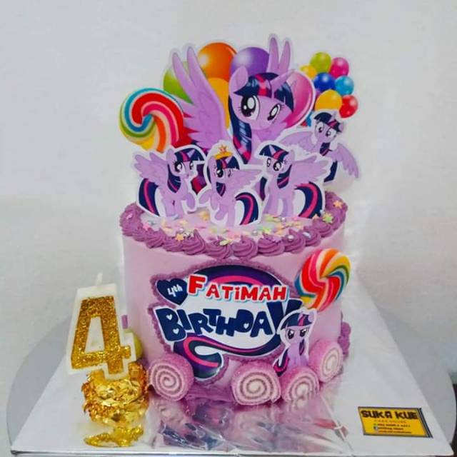 My little pony sparkle twilight Cake Topper | Shopee Philippines