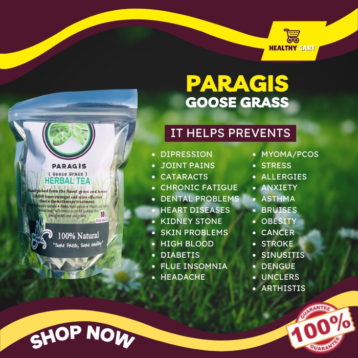 1 Pack Chef Aybs Pure Paragis TeaHighbloodUTIPCOSCYSTKIDNEY