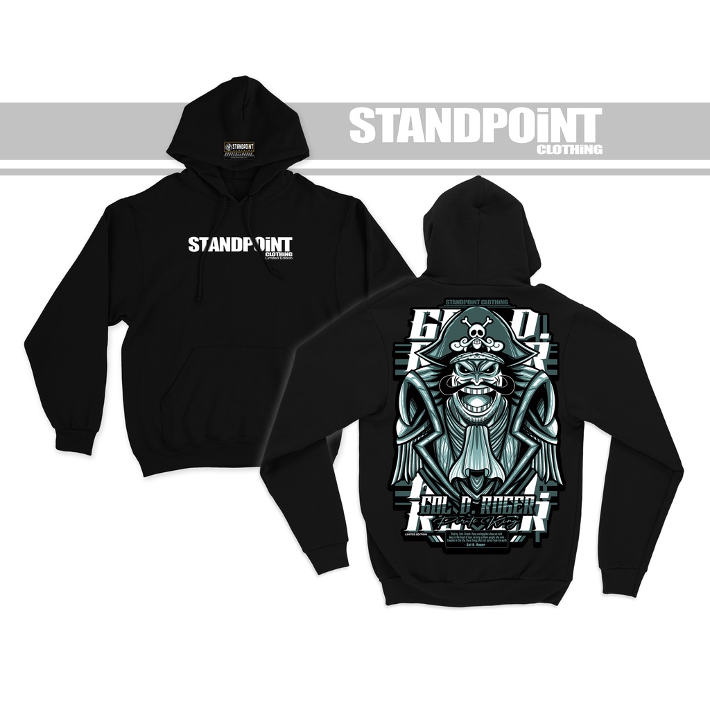 STANDPOINT CLOTHING Gol D Roger (Hoodie jacket) Shopee Philippines