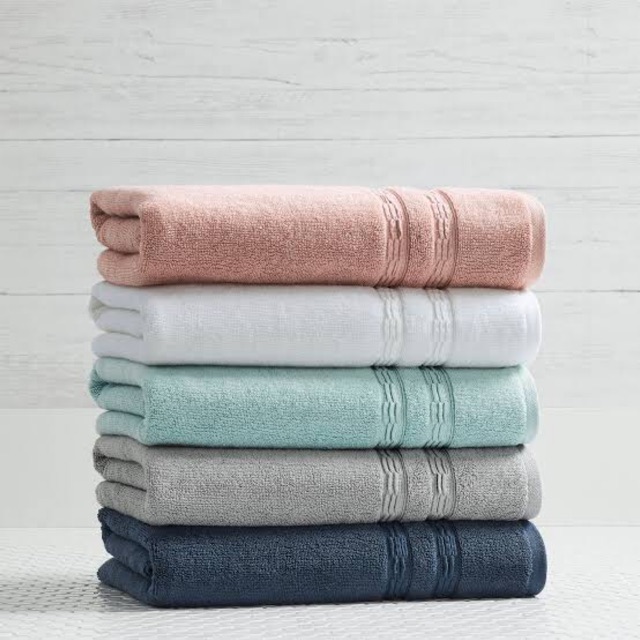 BM 1 Piece Plain Cannon Cotton Bath Towel | Shopee Philippines