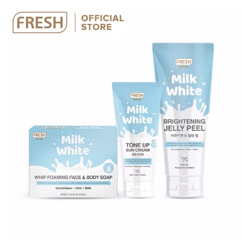 Fresh Skinlab Milk White Brightening | Shopee Philippines