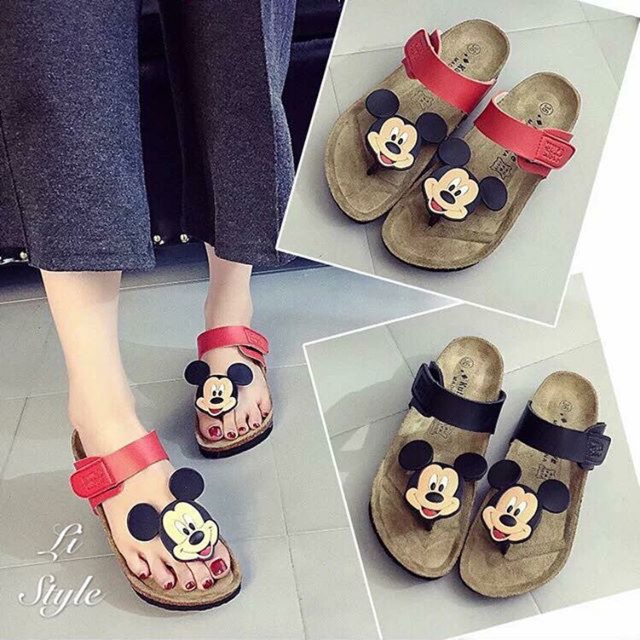 mickey birkenstock womens