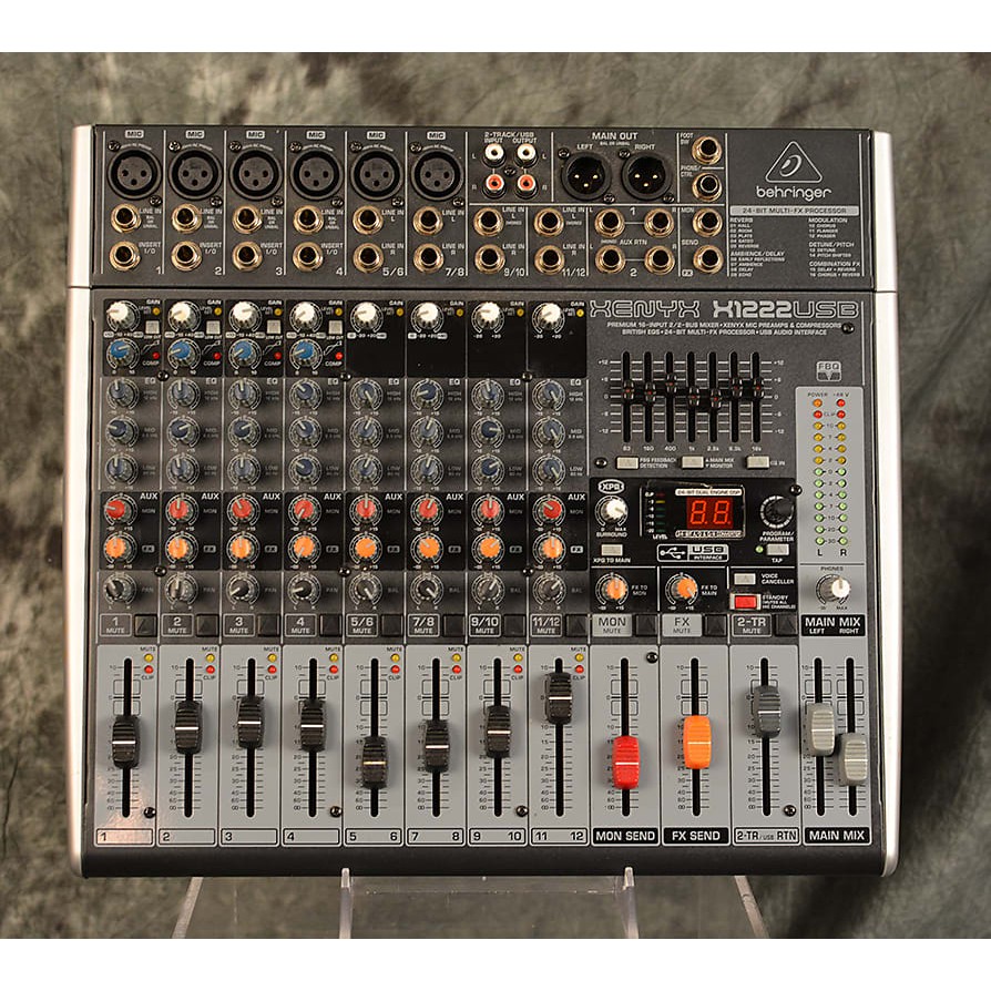 Behringer Xenyx X1222USB Mixer with USB and Effects Shopee Philippines
