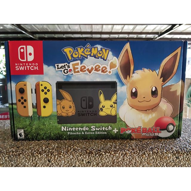 nintendo switch eevee edition