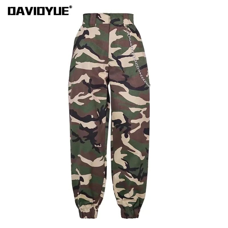cuffed black combat trousers