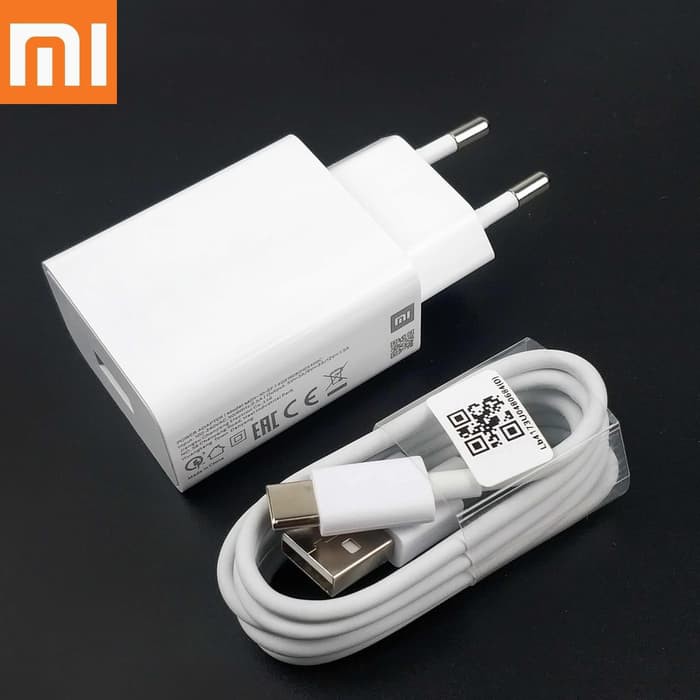 Xiaomi Charger Fast Charging Type C Mdy10ef For Redmi Note 7 / 8 / 8 ...