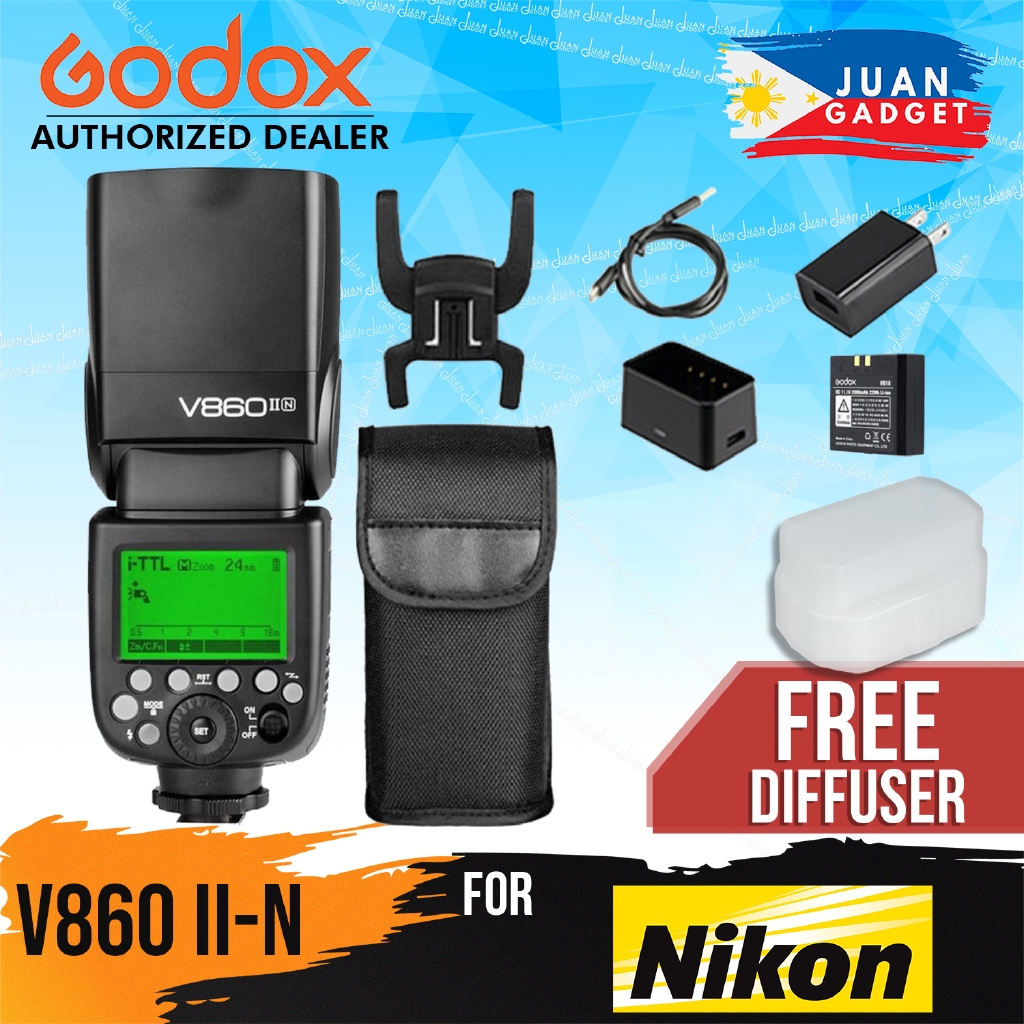 Godox V860IIN V860IIN Speedlite GN60 HSS 1/8000s TTL Flash Light V860