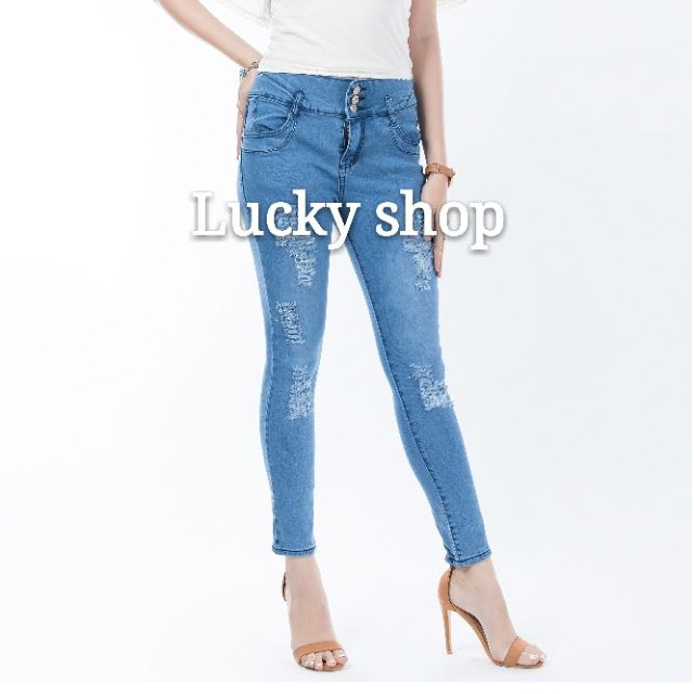 tattered bottom jeans