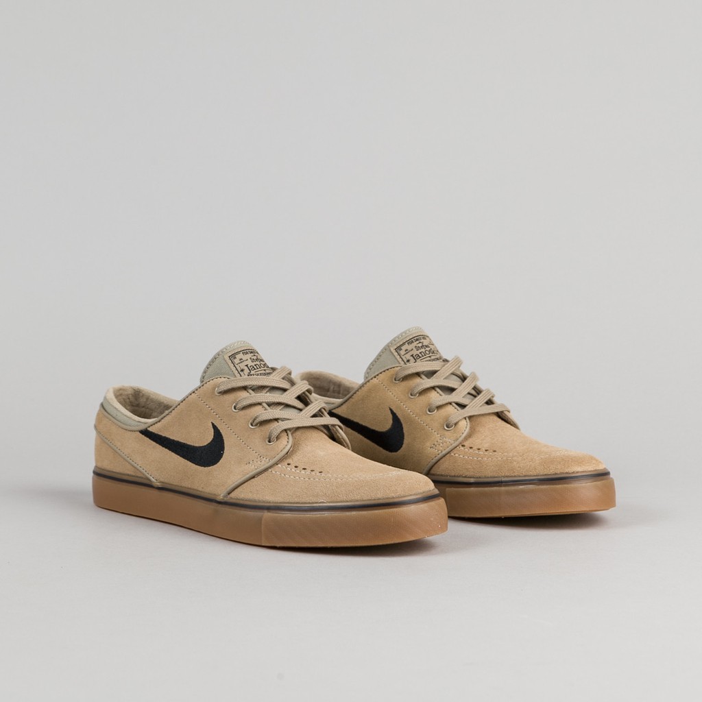 Nike SB Stefan Janoski Khaki /Black - Gum Light Brown | Philippines