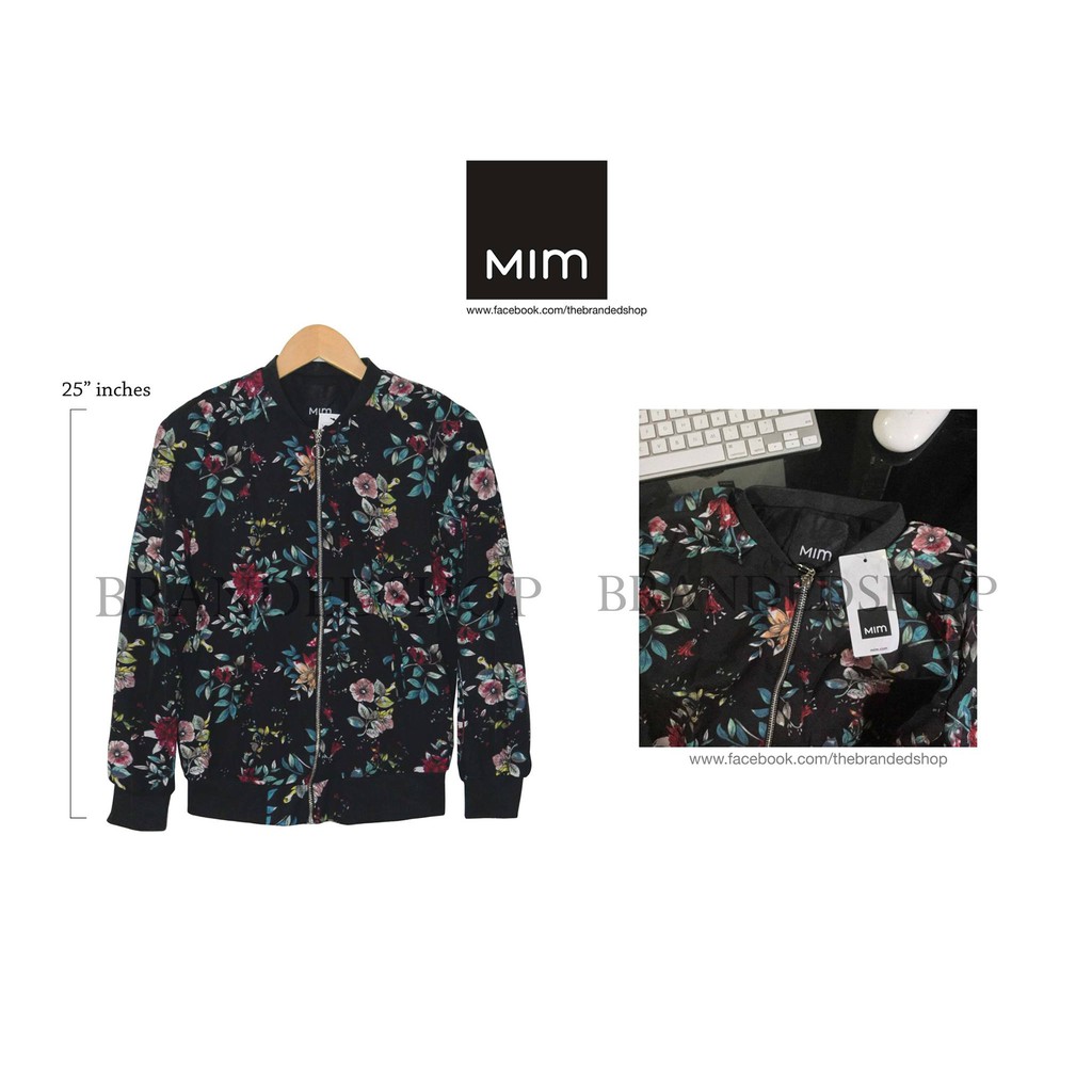 bomber floral