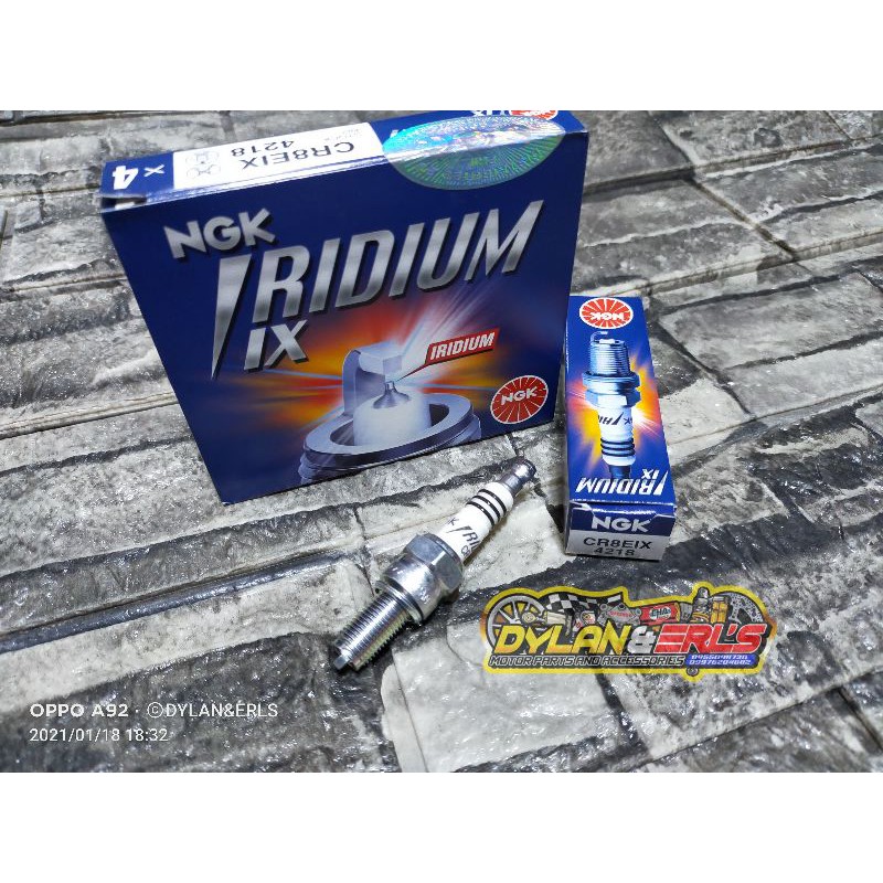 NGK IRIDIUM SPARK PLUG CR8EIX FOR SNIPER 150/RAIDER 150(ORIGINAL) Shopee Philippines