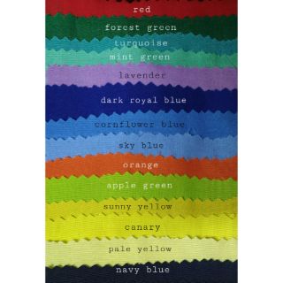 Tetoron Polyester Cotton Plain (Set B) Fabric 44/45