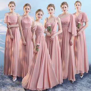 old rose dress bridesmaid